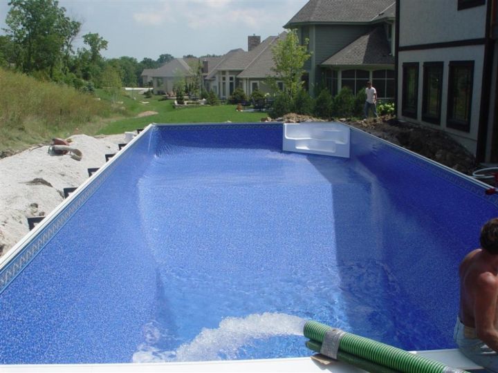 Vinyl Liner Pool Construction - Penguin Pools