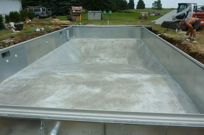 Are Vinyl Liner Concrete Pool Floors Better? Penguin Pools